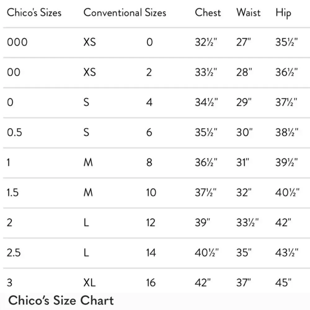 Chicos brand chico